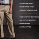 Dockers Classic Fit Signature Khaki Lux Cotton Stretch Pants, $43